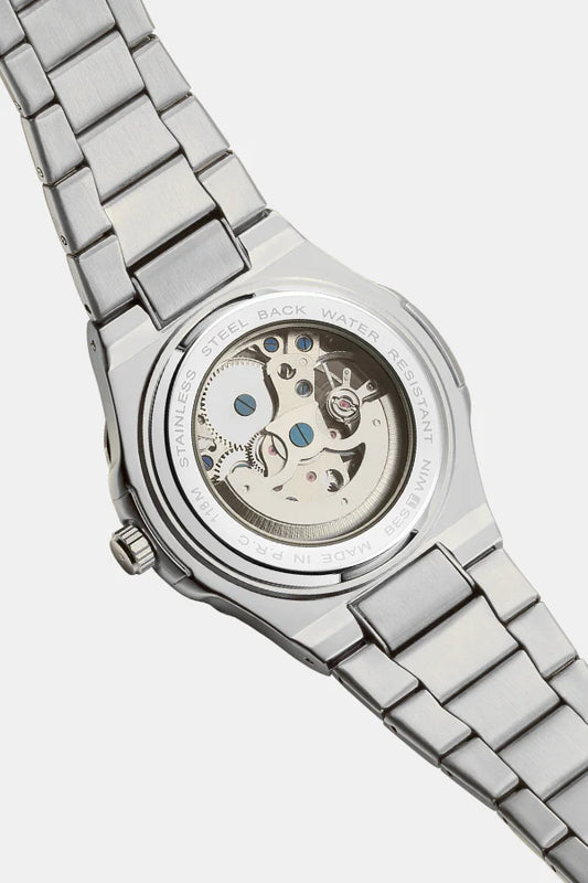 VL. Skeleton Automatic Steel Blue - VALORE