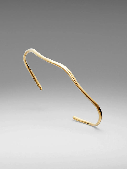VL. Adjustable Gold Fluid Cuff - VALORE