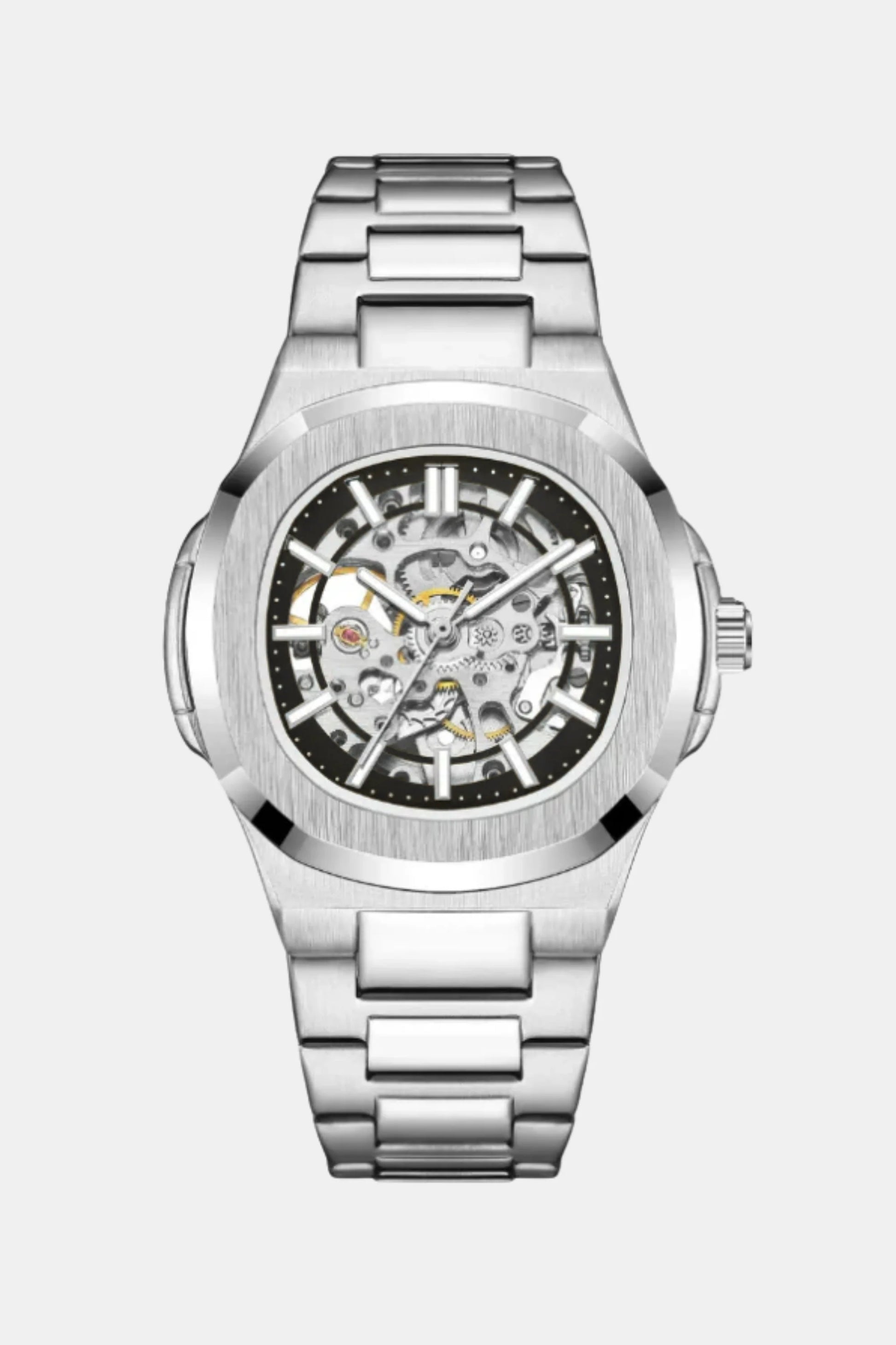 VL. Skeleton Automatic Steel Black - VALORE