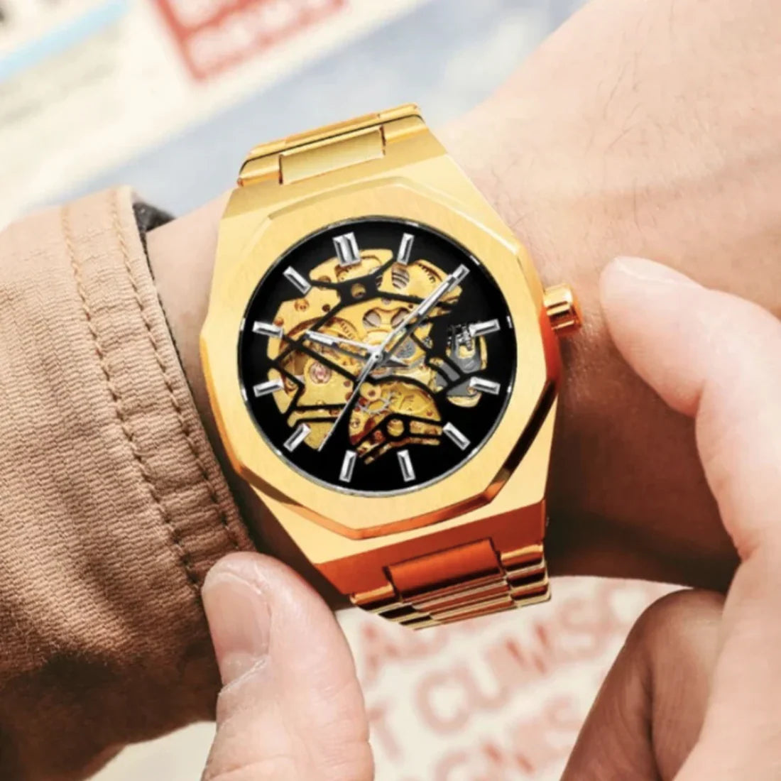 VL. Automatic Gold Black - VALORE