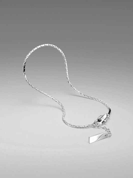 VL. Adjustable Steel Chain Bracelet - VALORE