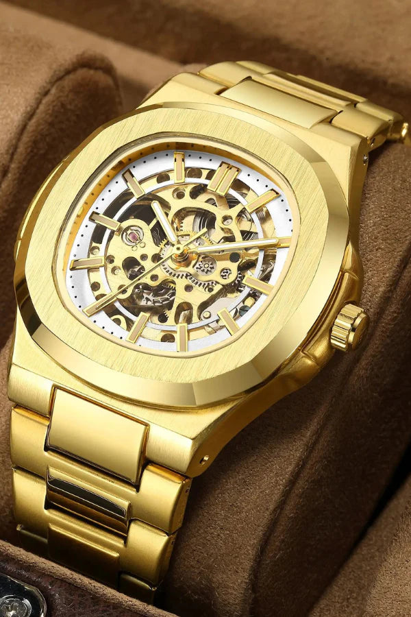 VL. Skeleton Automatic Gold White - VALORE