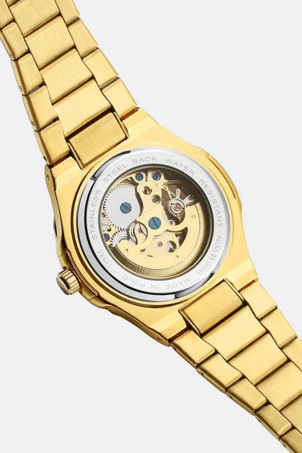 VL. Skeleton Automatic Gold White - VALORE