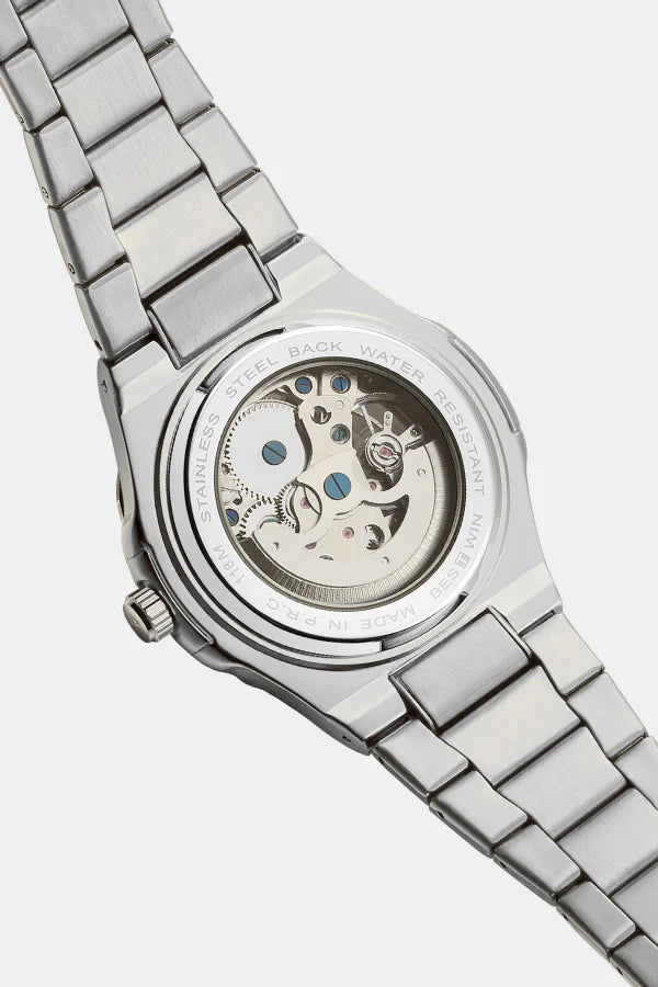 VL. Skeleton Automatic Steel Blue - VALORE
